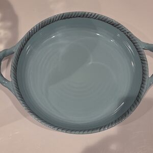 Tommy Bahama Teal Blue Melamine Dish
